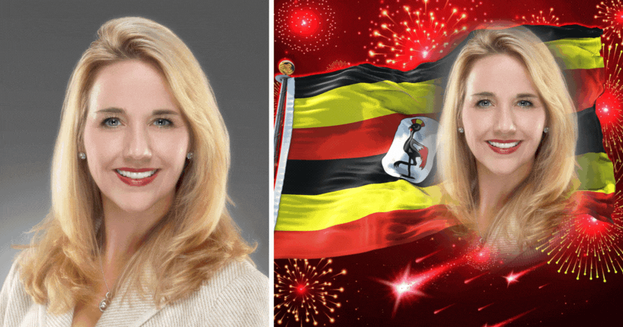 Create Your Flag Photo To Celebrate Uganda Independence Day!