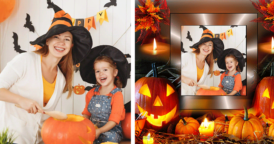 Click To Create Your Halloween Photo Frame For Free