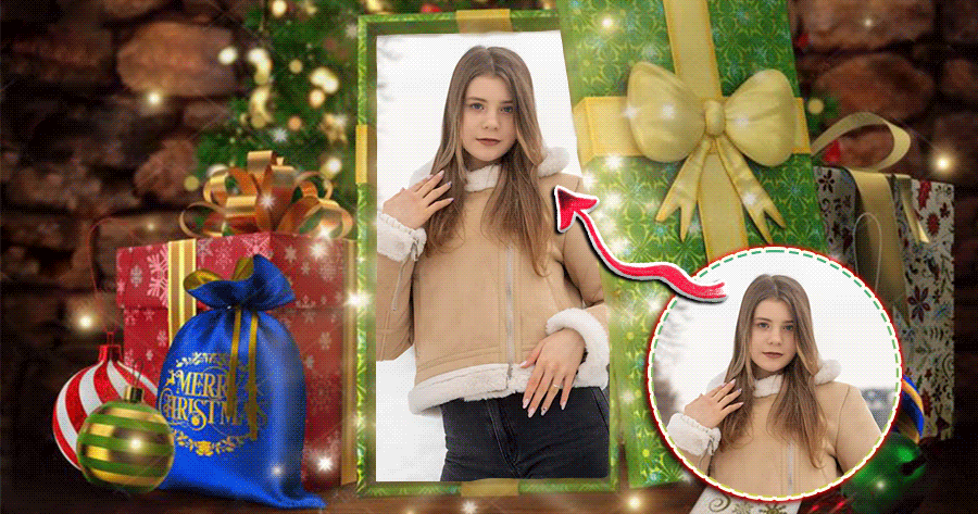 Celebrate Christmas With This Gift Frame! 🎁