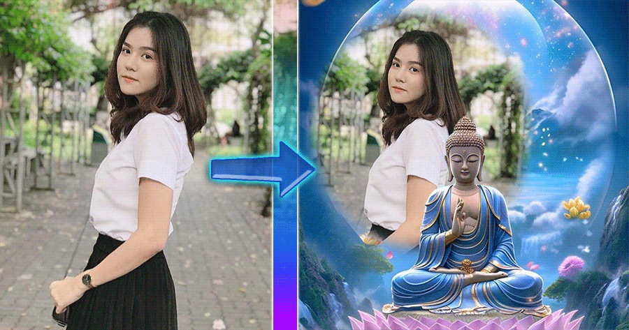 Gather The Blessings Of Buddha With This Frame!