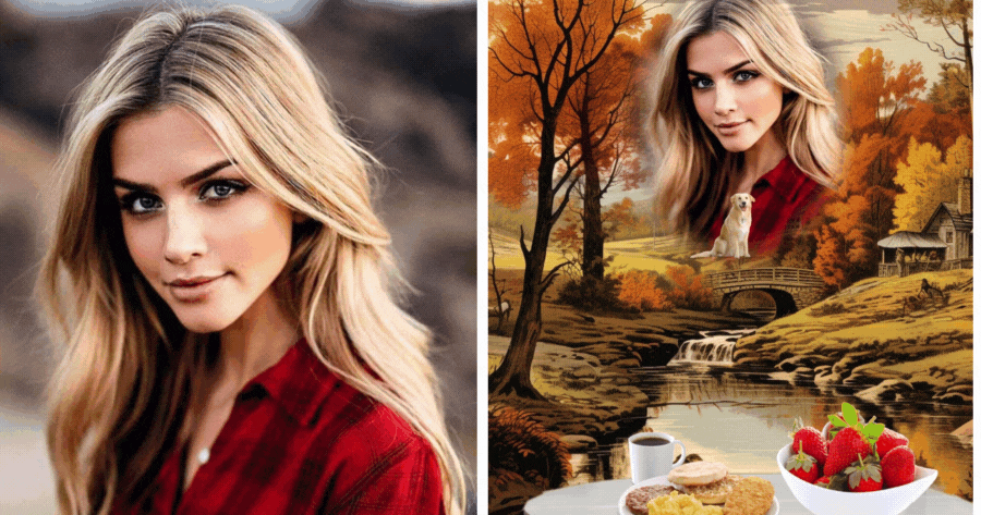 Let's See Your Autumn Vibe Photo! Create Now!