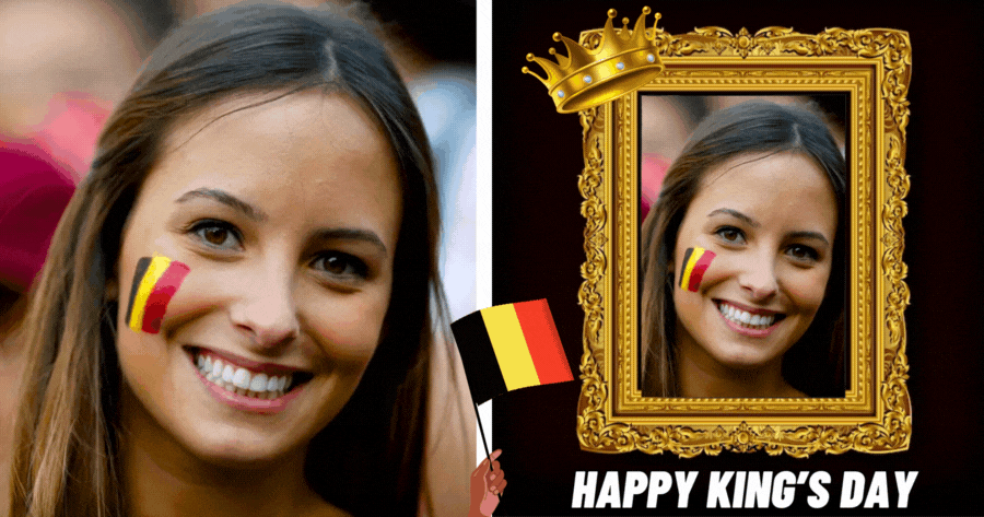 Haal Nu Je Belgi&euml; Koning Dag Frame: Lijst Je Koninklijke Moment In!