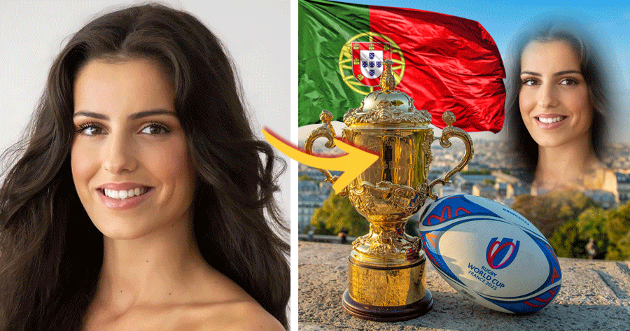 Crie a sua foto de perfil apoiando Portugal na Copa do Mundo de Rugby 2023!