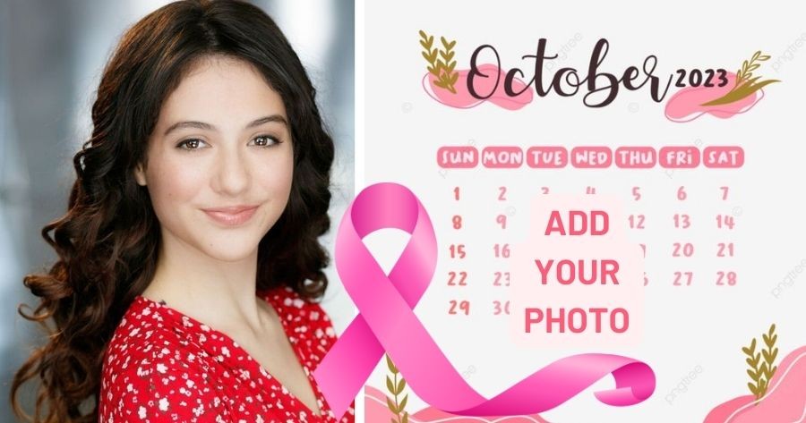 Make Your Pink October Calendar Frame