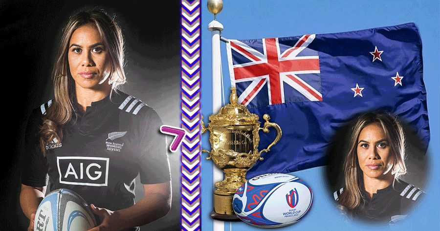 Support The New Zealand For Rugby World Cup 2023!