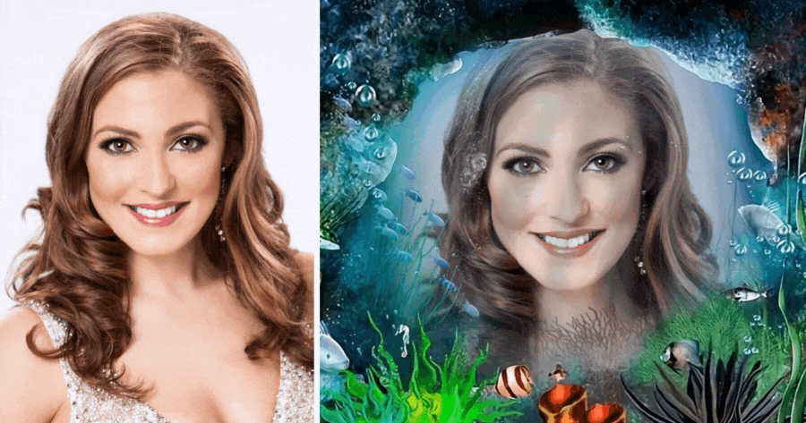 Add Your Photos To Explore Underwater Scenery!