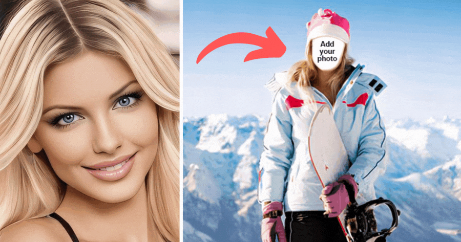 R&eacute;alisez votre photo de ski en un seul clic !