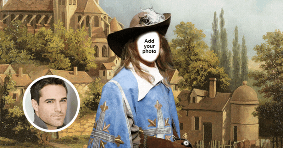 Effet Mousquetaire Fran&ccedil;ais Gratuit: Faites Votre Image