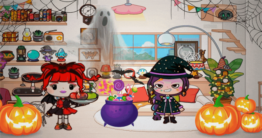 &iexcl;Dise&ntilde;a Tu Propia Casa Espeluznante 'Miga Town' Y Descubre Lo Que Halloween Te Tiene Preparado!