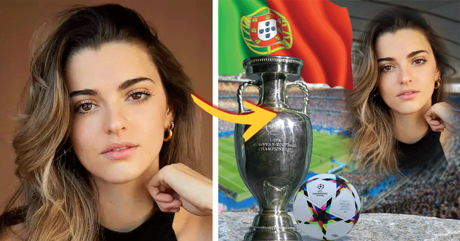 Fa&ccedil;a sua foto de perfil apoiando Portugal no Campeonato Europeu de Futebol!