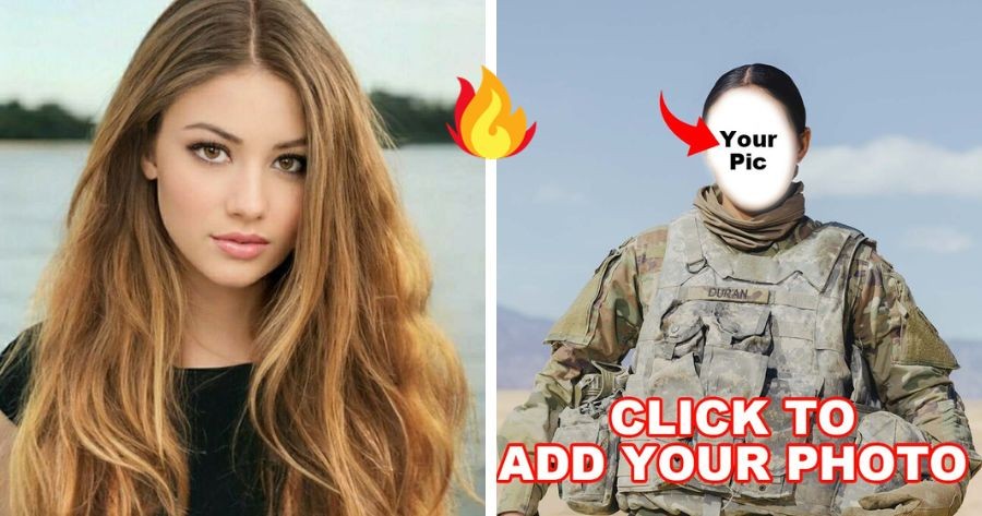 Veja como voc&ecirc; se pareceria se fosse um soldado!