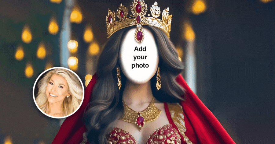 Try Out Traditional Indian Queen Costume Generated By AI