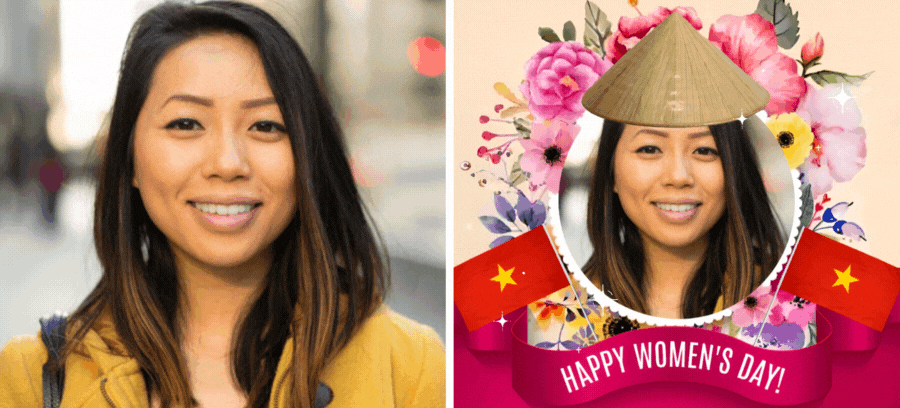 Tạo h&igrave;nh đại diện Phụ nữ Việt Nam của bạn miễn ph&iacute;!
