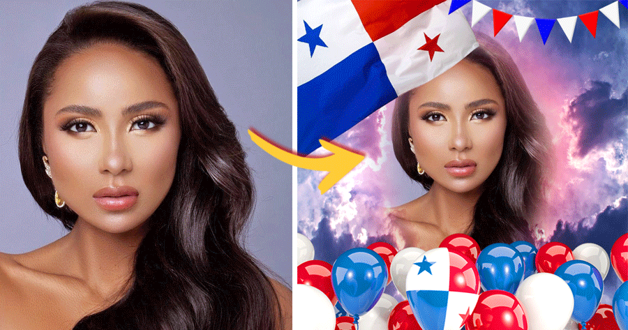 Decorate Your Photo For Panama National Day Flag Frame!