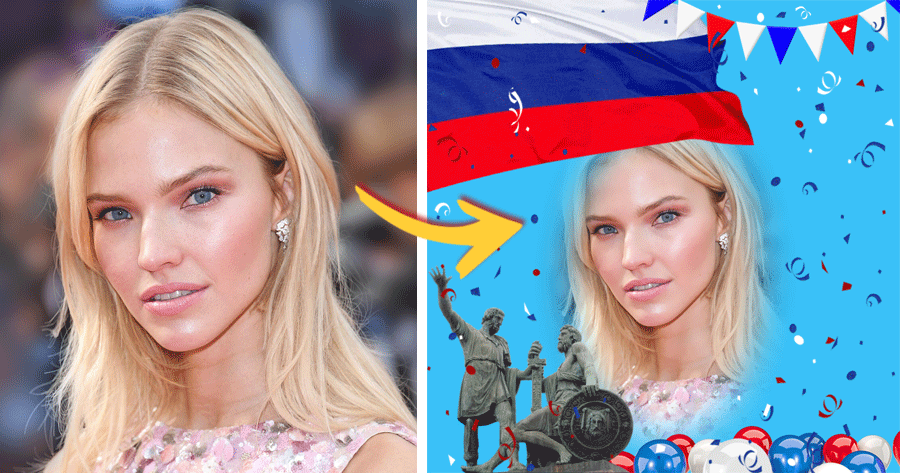 Создайте фото для поддержки Дня единства России!