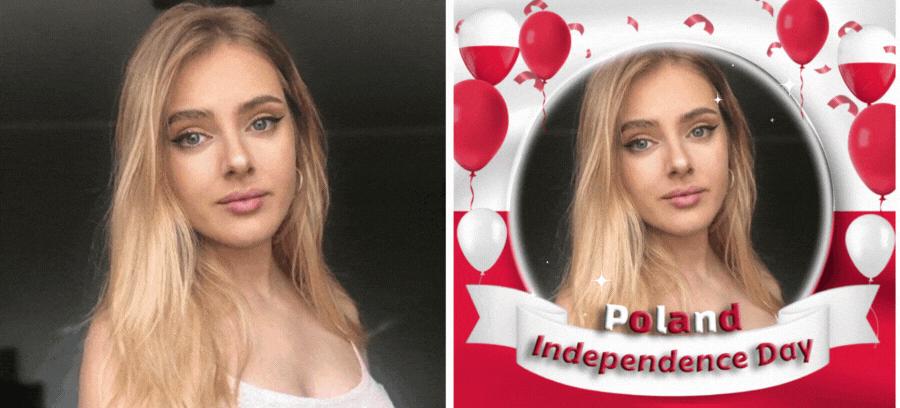 Celebrate Poland Independence Day With This Themed Photo Frame 🇵🇱