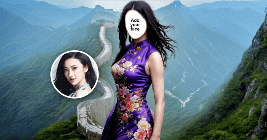 A quoi ressembleriez-vous dans un Cheongsam chinois ?