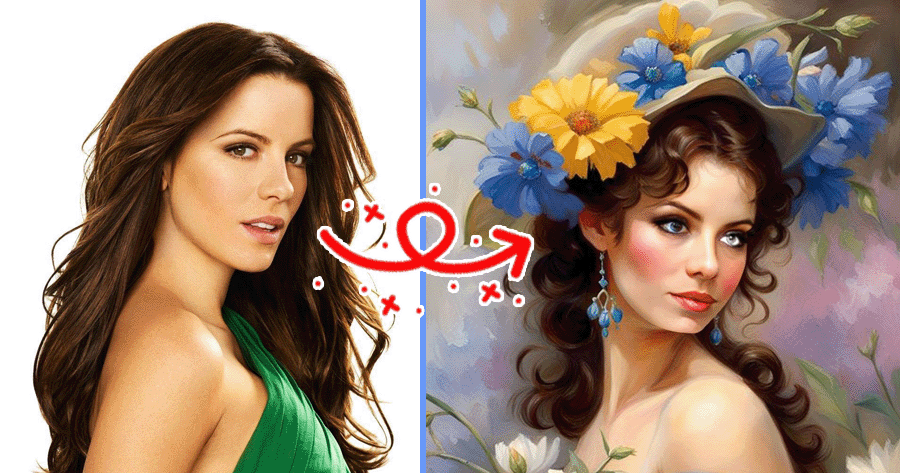 Make Your Own Artistic Oil Painting! Free Download