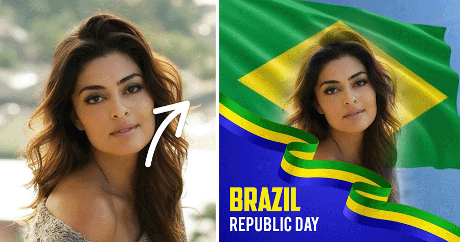 Fa&ccedil;a sua foto de bandeira para celebrar o Dia da Rep&uacute;blica no Brasil