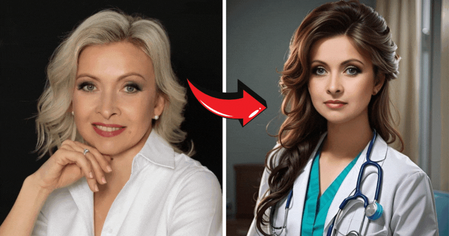 Upload Your Photo To See Yourself As Doctor.