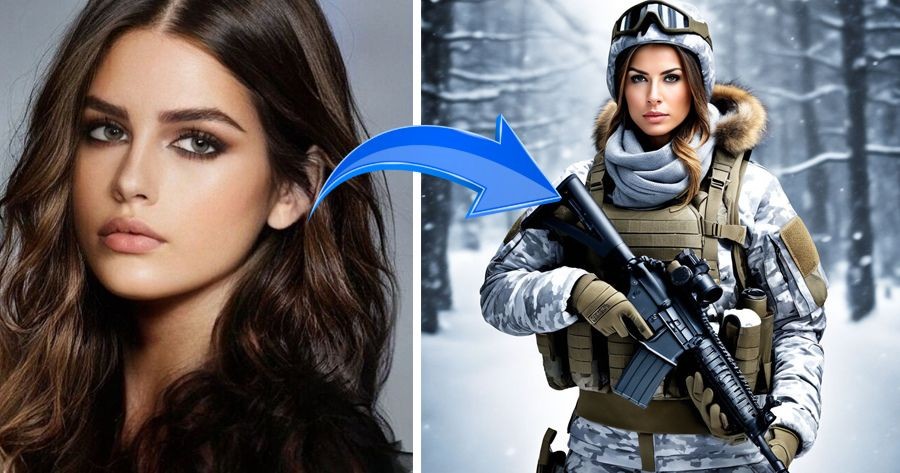 How Would You Look Like As A Female Soldier?