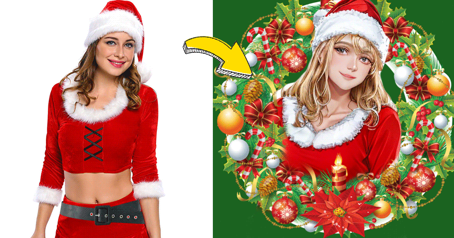 Create Yourself A Christmas Frame Now!!!