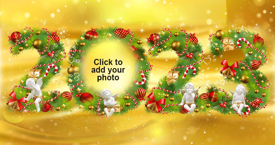 Personnalisez votre photo de num&eacute;ro de No&euml;l ici!