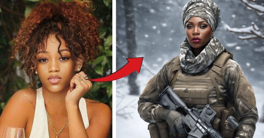 Try On The African Soldier Suit Right Now!