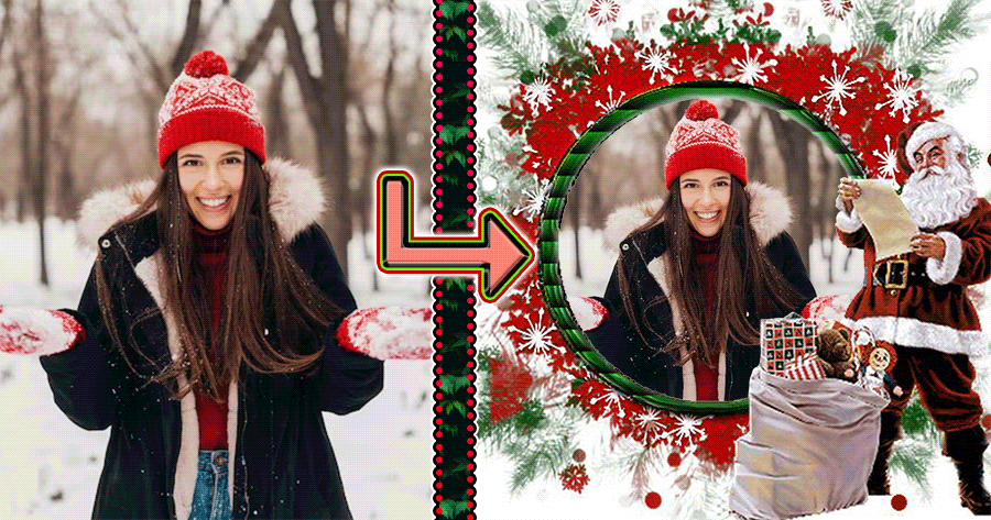 Share This White Christmas Photo On Your Profile