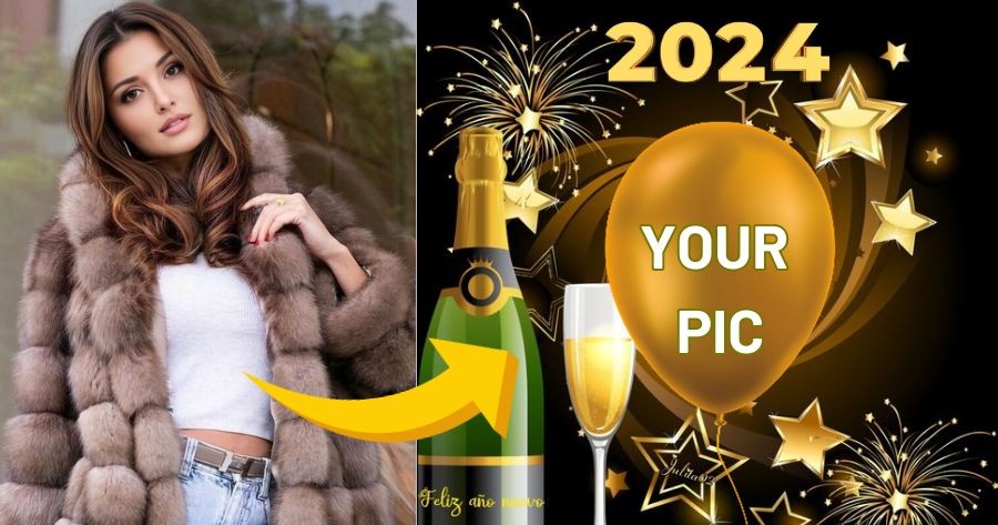 Create Your New Year Balloon Photo