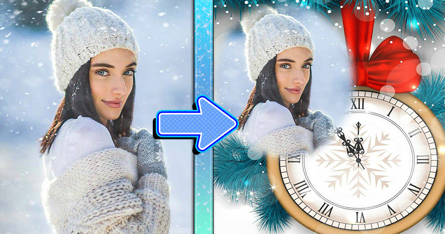 Countdown To Christmas On This Photo Clock 🕙