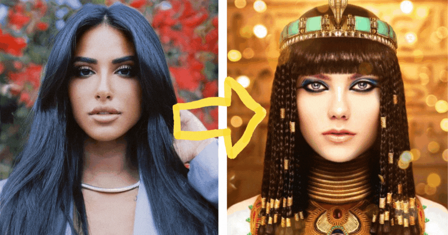 كيف ستبدو في زي مصري تقليدي