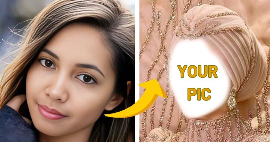 Customize Your Beautiful Muslim Photo