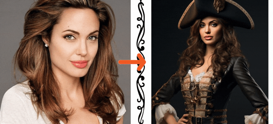 Generate Your Pirate Photo For Free