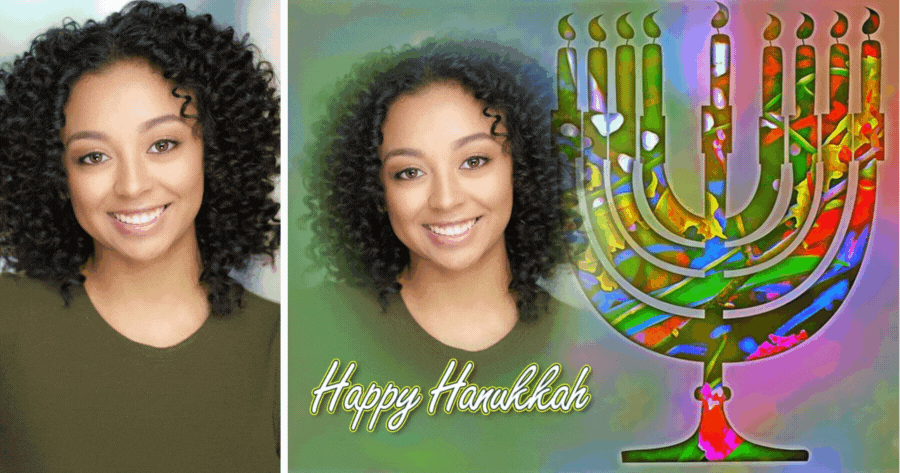 🙏Happy Hanukkah | Add Your Photo To Get Blessings!