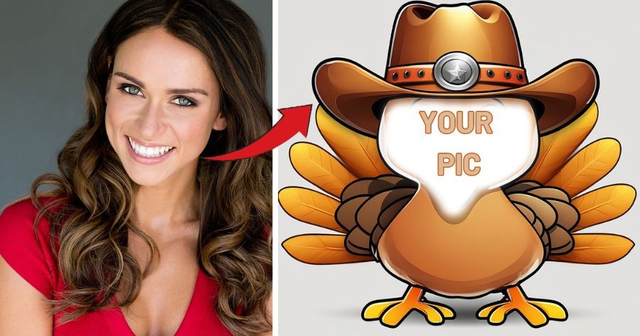 Customize Your Thanksgiving Turkey Photo