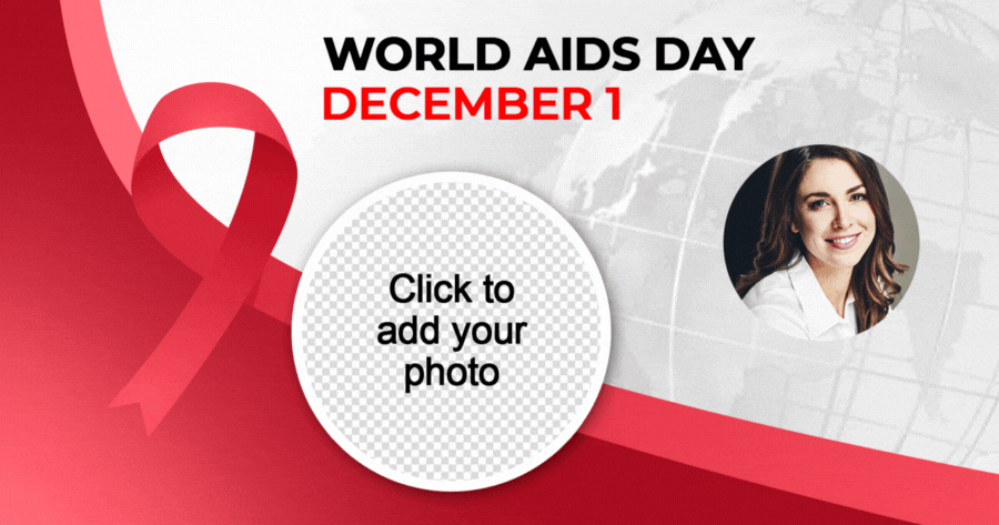 Add Your Photo To Promote World AIDS Day