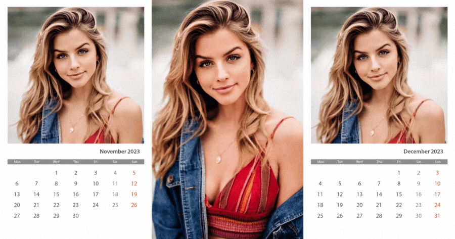 Create Your November Calendar Pictures For Free