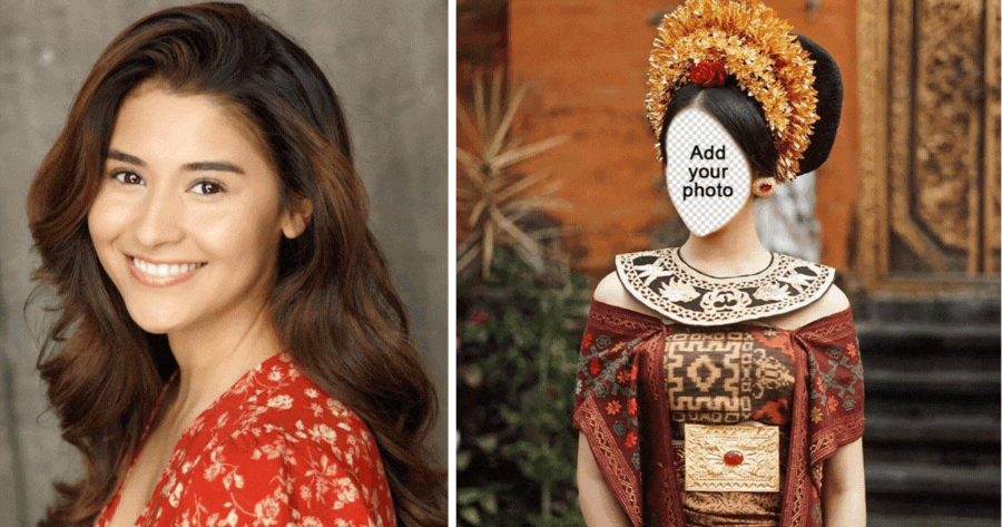 Customize Your Indonesian Traditional Bride Costume Photo For Free