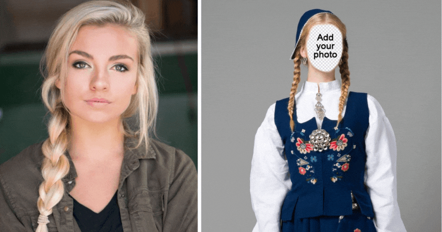 What Would You Look Like Wearing Norwegian Bunad?Generate Now.