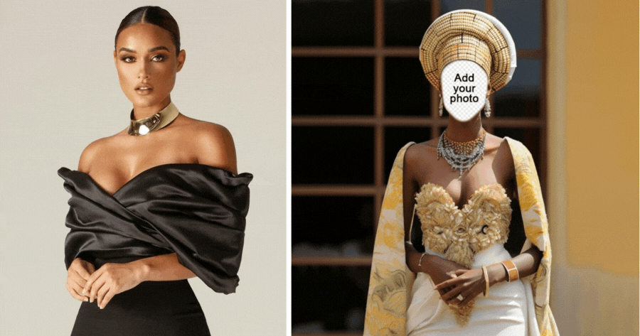 &Agrave; quoi ressembleriez-vous dans une robe de mari&eacute;e traditionnelle africaine?