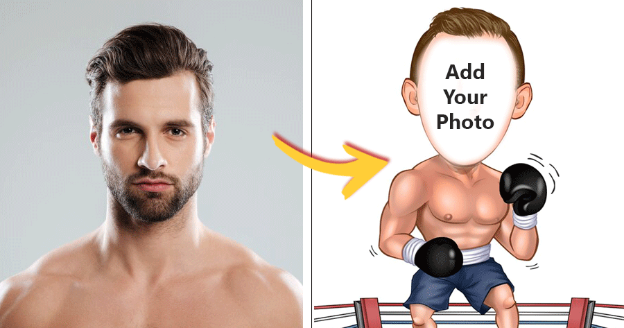 ออกแบบภาพของคุณด้วยการ์ตูนแสดงล้องวัวในแหวน!