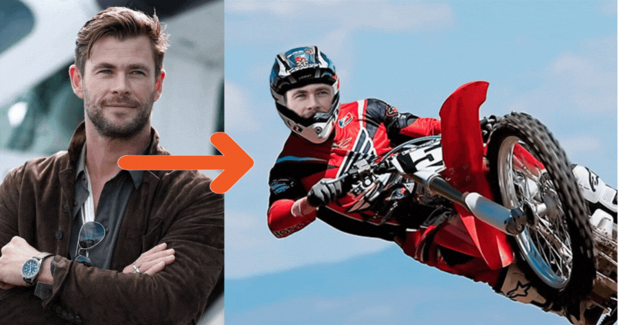 Crie fotos da motocicleta que voc&ecirc; dirige