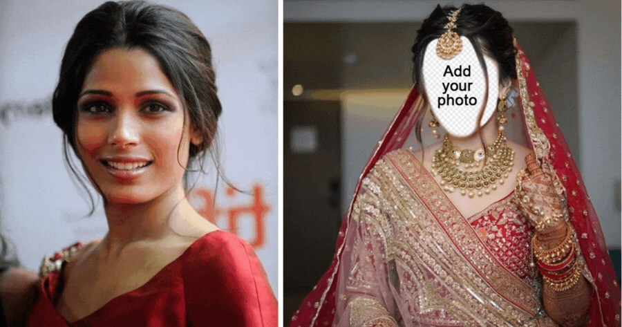 What Would You Look Like In Indian Bride Costume?