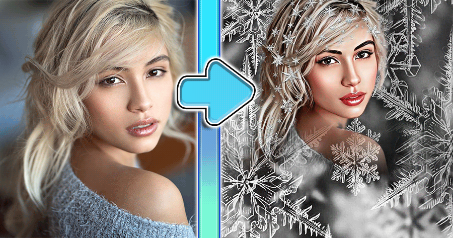 Chill Your Profile With The Winter Snowflakes Frame ❄️
