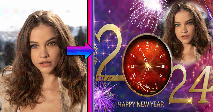 Countdown To New Years On Your Photo Clock 🕛