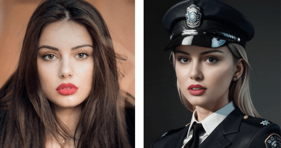 Let AI Generate Your Policewoman Photo For You!