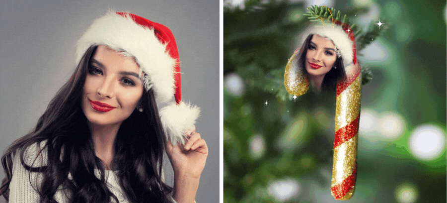 H&atilde;y c&oacute; Bức ảnh ngọt ng&agrave;o cho kỳ nghỉ của bạn tr&ecirc;n kẹo Gi&aacute;ng sinh sang trọng 🎄