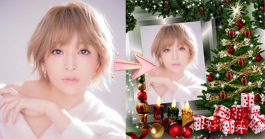 無料でクリスマスの写真をレタッチしよう！