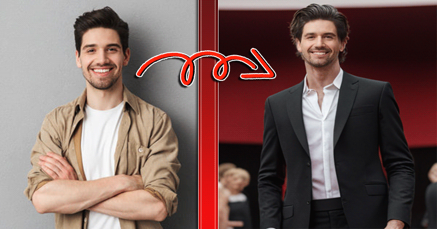 Walk The Red Carpet As A Male Celeb With This Filter
